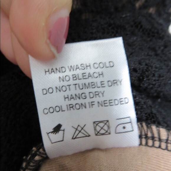 Lovers + Friends Dress Black Sway Bodycon Lace Fitted Mini Cocktail Cut Out - Picture 7 of 10